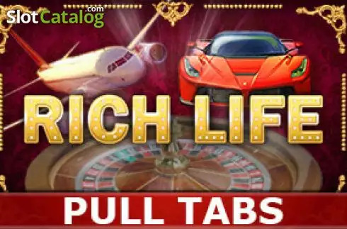 Rich Life (Pull Tabs) Λογότυπο Rich Life (Pull Tabs) Λογότυπο
