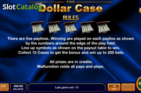 Οθόνη5. The Dollar Case Κουλοχέρης