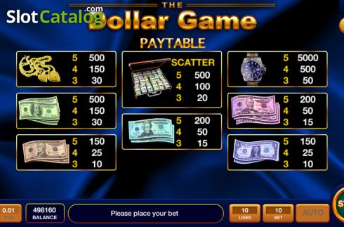 Οθόνη5. The Dollar Game Κουλοχέρης