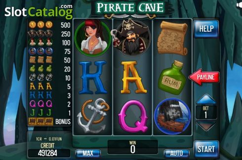 Οθόνη2. Pirate Cave (Pull Tabs) Κουλοχέρης