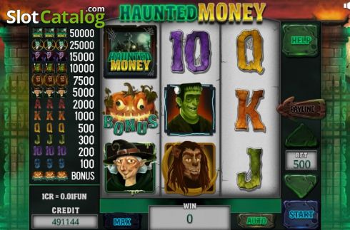 Οθόνη2. Haunted Money (Pull Tabs) Κουλοχέρης