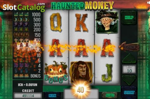 Οθόνη3. Haunted Money (Pull Tabs) Κουλοχέρης