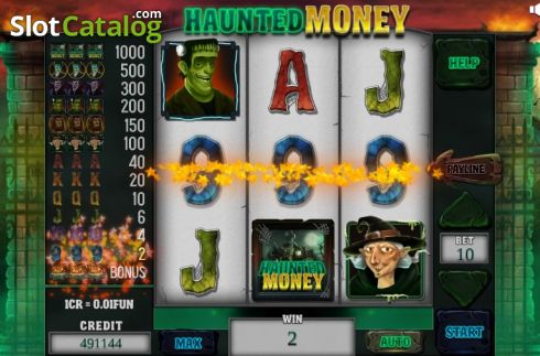 Οθόνη5. Haunted Money (Pull Tabs) Κουλοχέρης