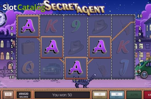 Οθόνη3. Secret Agent (ABXplay) Κουλοχέρης