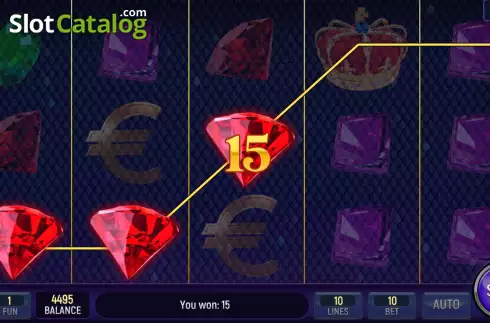 Οθόνη3. Diamonds Dash Κουλοχέρης