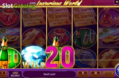Οθόνη5. Luxurious World Κουλοχέρης 