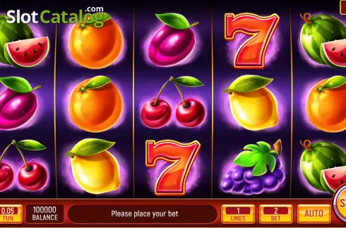 Οθόνη2. Red Hot Sevens (ABXplay) Κουλοχέρης 