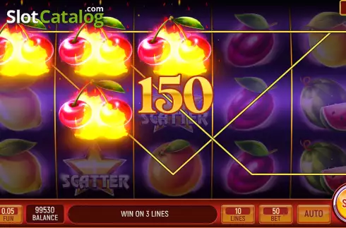 Οθόνη3. Red Hot Sevens (ABXplay) Κουλοχέρης 