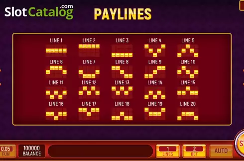 Οθόνη7. Red Hot Sevens (ABXplay) Κουλοχέρης 