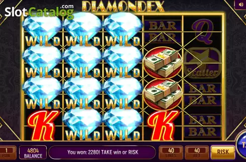 Οθόνη4. Diamondex Κουλοχέρης
