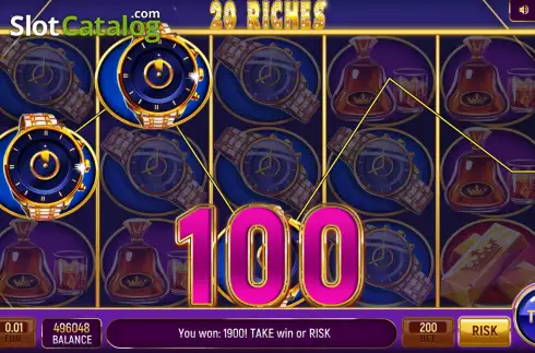 Οθόνη4. 20 Riches Κουλοχέρης 