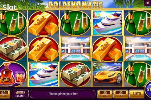 Οθόνη2. Goldenomatic Κουλοχέρης