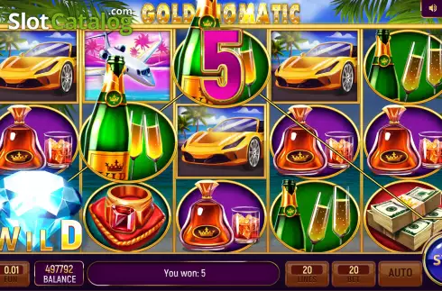 Οθόνη3. Goldenomatic Κουλοχέρης
