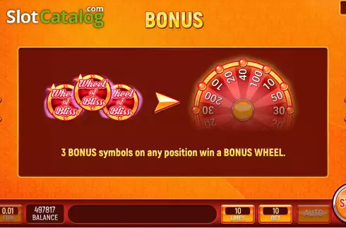 Οθόνη5. Wheel of Bliss Κουλοχέρης