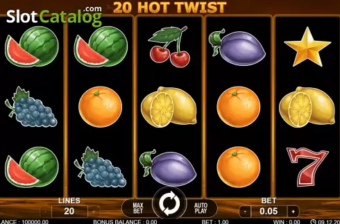 Οθόνη2. 20 Hot Twist Κουλοχέρης