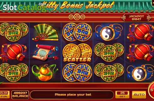 Οθόνη2. Kitty Bonus Jackpot Κουλοχέρης