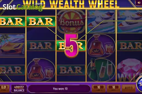 Οθόνη3. Wild Wealth Wheel Κουλοχέρης
