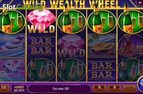 Οθόνη4. Wild Wealth Wheel Κουλοχέρης