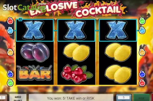 Οθόνη4. Explosive Cocktail Κουλοχέρης