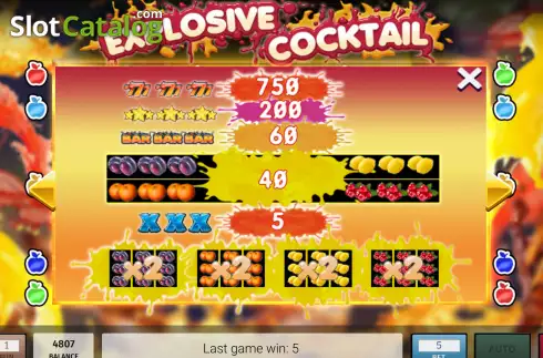 Οθόνη6. Explosive Cocktail Κουλοχέρης