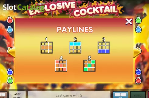 Οθόνη7. Explosive Cocktail Κουλοχέρης