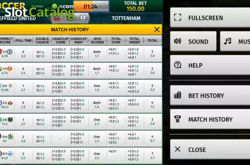 Οθόνη8. Virtual Soccer (InBet Games) Κουλοχέρης