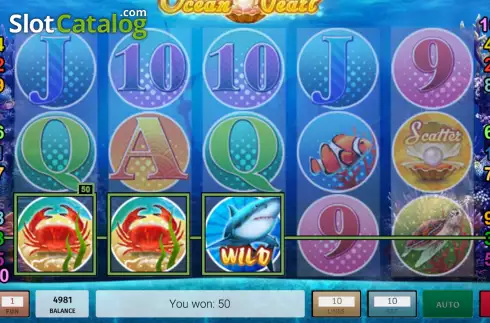 Οθόνη3. Ocean Pearl (ABXplay) Κουλοχέρης