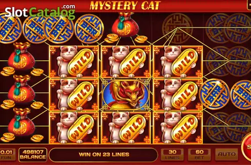 Οθόνη4. Mystery Cat Κουλοχέρης 