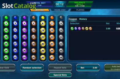 Οθόνη3. Lucky Six (InBet Games) Κουλοχέρης