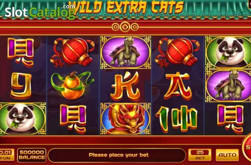 Οθόνη3. Wild Extra Cats Κουλοχέρης