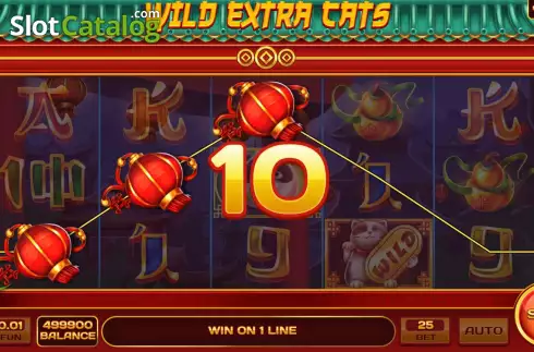 Οθόνη4. Wild Extra Cats Κουλοχέρης