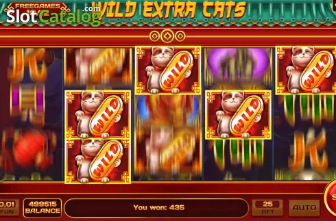 Οθόνη8. Wild Extra Cats Κουλοχέρης