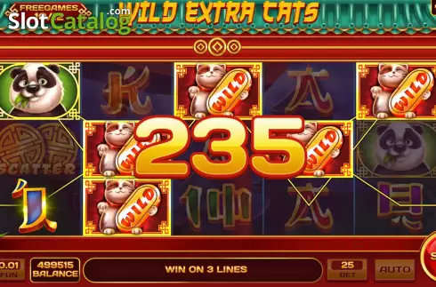 Οθόνη9. Wild Extra Cats Κουλοχέρης