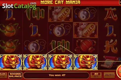 Οθόνη4. More Cat Mania Κουλοχέρης