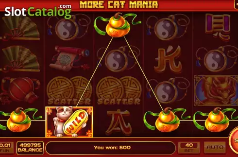 Οθόνη5. More Cat Mania Κουλοχέρης