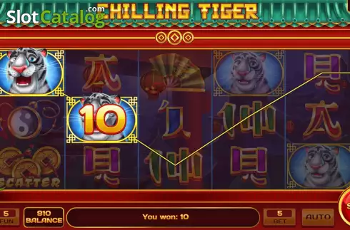 Οθόνη4. Chilling Tiger Κουλοχέρης 