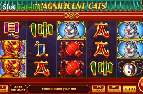 Οθόνη2. Magnificent Cats Κουλοχέρης