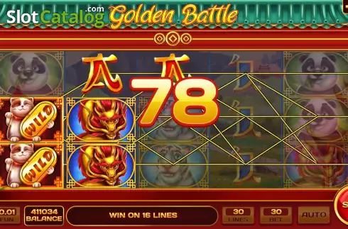 Οθόνη4. Golden Battle Κουλοχέρης