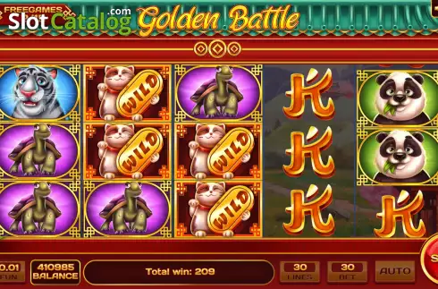Οθόνη9. Golden Battle Κουλοχέρης