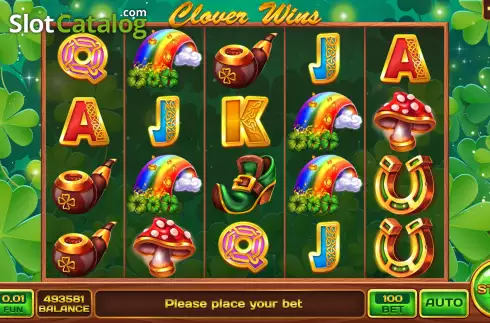 Οθόνη2. Clover Wins Κουλοχέρης