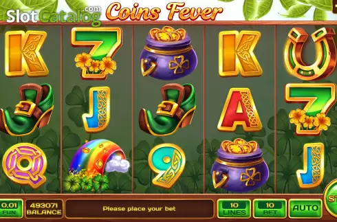 Οθόνη2. Coins Fever Κουλοχέρης