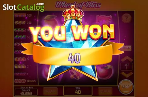 Οθόνη6. Wheel of Bliss (3x3) Κουλοχέρης