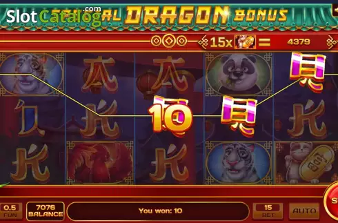Οθόνη3. Special Dragon Bonus Κουλοχέρης