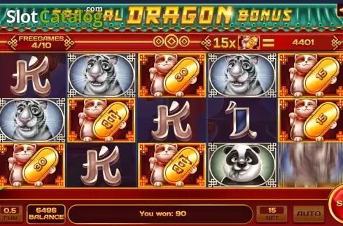 Οθόνη6. Special Dragon Bonus Κουλοχέρης