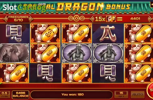 Οθόνη7. Special Dragon Bonus Κουλοχέρης