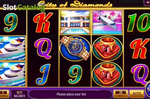 Οθόνη2. City of Diamonds Κουλοχέρης