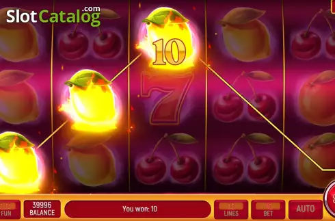Οθόνη3. Burning Stars (InBet Games) Κουλοχέρης