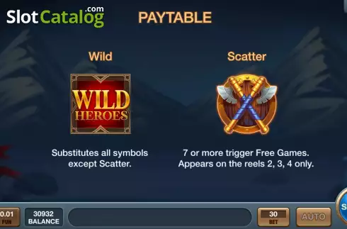 Οθόνη6. Wild Heroes Κουλοχέρης