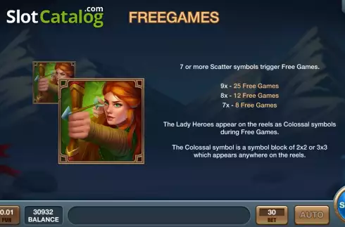 Οθόνη7. Wild Heroes Κουλοχέρης