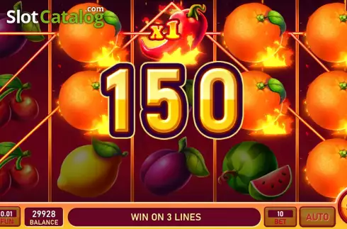 Οθόνη5. Red Chilli Luck Κουλοχέρης